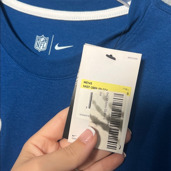 Nike NFL Mens Colts Team Apparel Blue TShirt Size S NWT - Picture 4 of 4